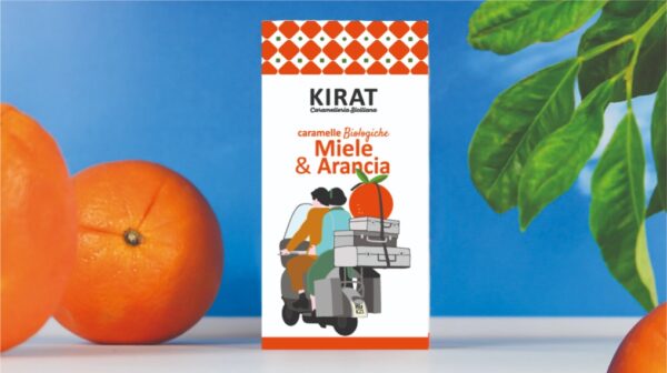 Caramelle Biologiche Miele e Arancia da 40g