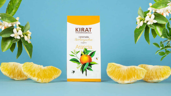 Caramelle Biologiche Vegane Arancia da 40g