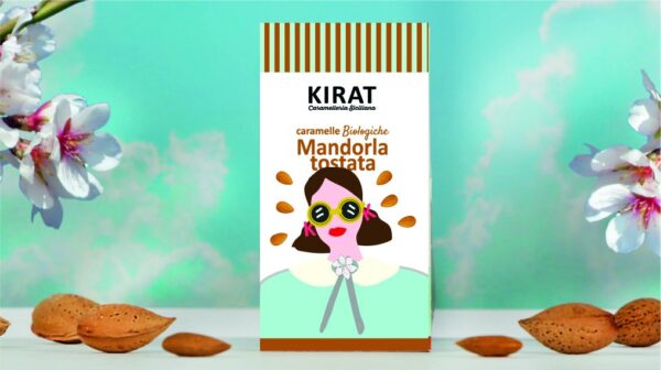 Caramelle Biologiche Vegane Mandorla Tostata da 40g