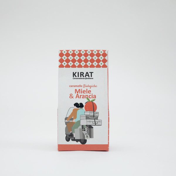 Caramelle Biologiche Miele e Arancia da 40g - immagine 3