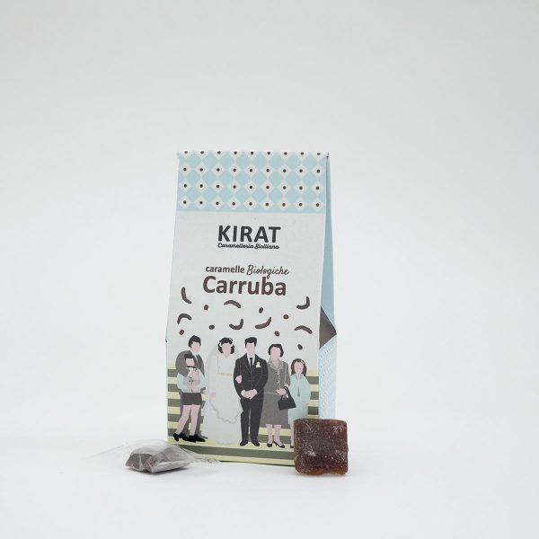 Caramelle Biologiche Vegane Carruba da 40g - immagine 2