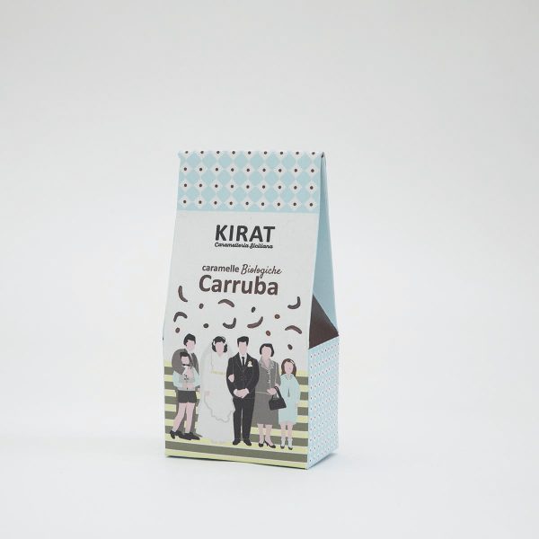 Caramelle Biologiche Vegane Carruba da 40g - immagine 4