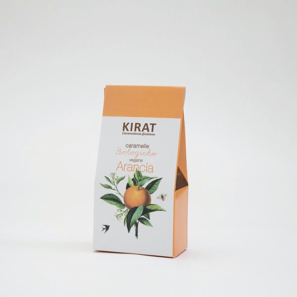 Caramelle Biologiche Vegane Arancia da 40g - immagine 3