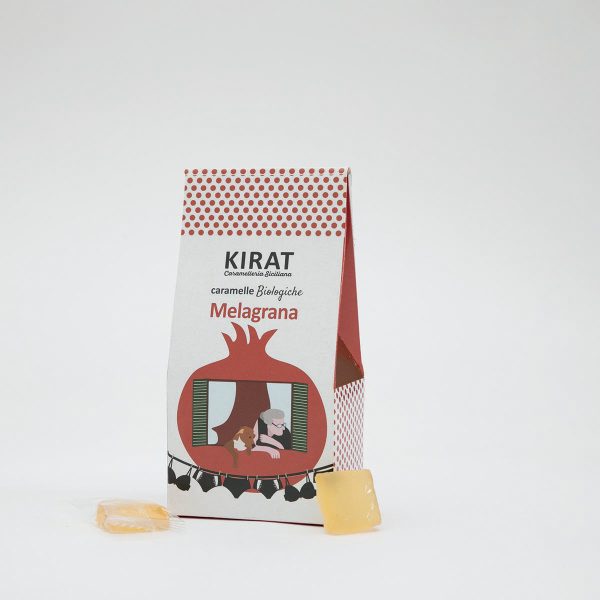 Caramelle Biologiche Vegane Melagrana da 40g - immagine 2